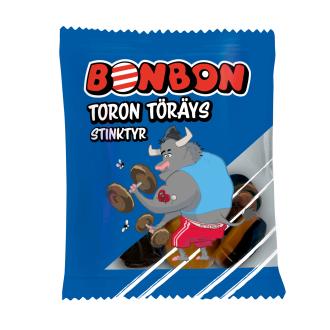 BonBon lakritsimakeinen 115g Toron Töräys kalorit ja ravintosisältö - 331 kcal