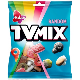 Malaco TV Mix pussi 325g random kalorit ja ravintosisältö