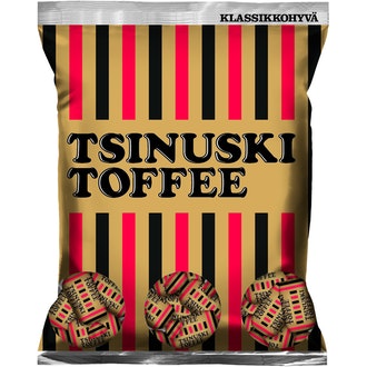 Tsinuskitoffee 169g kalorit ja ravintosisältö