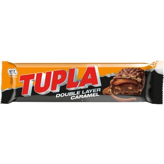 Tupla double layer caramel 48g UTZ kalorit ja ravintosisältö