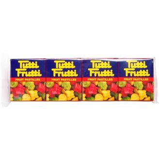 Cloetta Tutti Frutti pastilleja 4x17g kalorit ja ravintosisältö