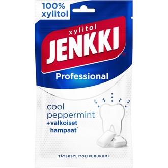 Jenkki Professional Cool pepperminttäysksylitolipurukumi 80g kalorit ja ravintosisältö