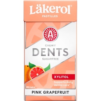 Läkerol Dents 36g Pink Grapefruit kalorit ja ravintosisältö - 280 kcal