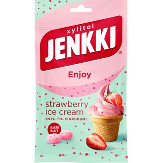 Jenkki Enjoy 70g Strawberry Ice Cream kalorit ja ravintosisältö