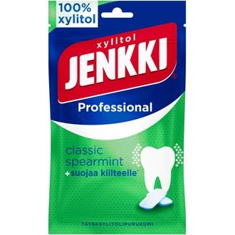 Jenkki Professional Classic Spearmint  täysksylitolipurukumi 90g kalorit ja ravintosisältö