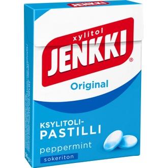 Jenkki Original Peppermint 50g ksylitolipastilli kalorit ja ravintosisältö