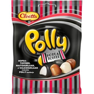 Cloetta Polly Hopeatoffee makeissekoitus 180g kalorit ja ravintosisältö - 470 kcal