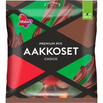 Malaco Aakkoset Choco makeissekoitus 280g kalorit ja ravintosisältö - 377 kcal