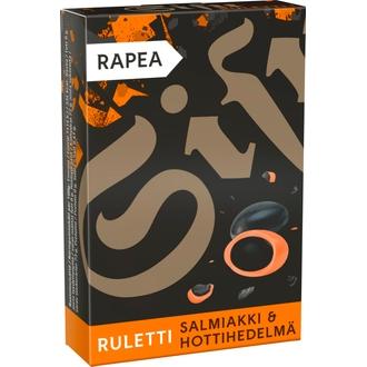 Sisu Ruletti Salmiakki & Hottihedelmä pastilli 47g kalorit ja ravintosisältö