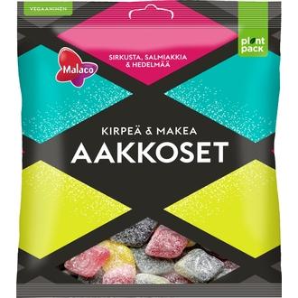 Malaco Aakkoset Kirpeä & Makea makeissekoitus 280g kalorit ja ravintosisältö - 354 kcal