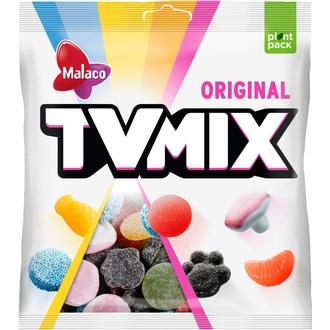 Malaco TV Mix Original makeissekoitus 340g kalorit ja ravintosisältö - 360 kcal