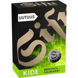 Sisu Kide menthol-salmiakki pastilli 80g kalorit ja ravintosisältö