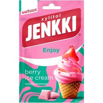 Jenkki Enjoy Berry ice cream ksylitolipurukumi 35g kalorit ja ravintosisältö