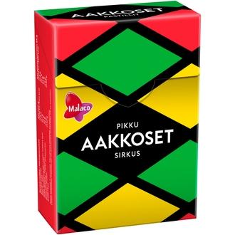 Malaco Aakkoset Pikku Sirkus pastilli 75g kalorit ja ravintosisältö
