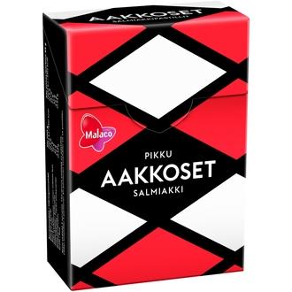 Malaco Aakkoset Pikku Salmiakki pastilli 75g kalorit ja ravintosisältö
