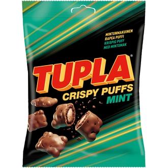 Tupla Crispy Puffs Mint makeinen 140g kalorit ja ravintosisältö