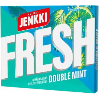 Jenkki Fresh Double Mint ksylitolipurukumi 32g kalorit ja ravintosisältö - 132 kcal