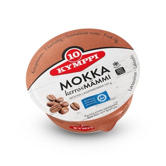 Kymppi Mokka kerrosmämmi 130 g pakaste kalorit ja ravintosisältö - 158 kcal
