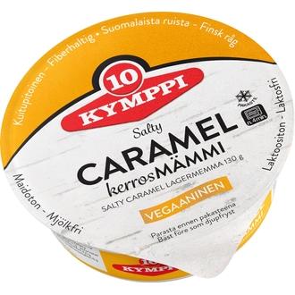 Kymppi Salty Caramel kerrosmämmi 130 g pakaste vegaaninen kalorit ja ravintosisältö