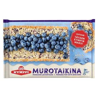 Kymppi murotaikina 400g pakaste kalorit ja ravintosisältö - 456 kcal