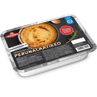 Kymppi perunalaatikko kypsä 630g pakaste kalorit ja ravintosisältö - 95 kcal