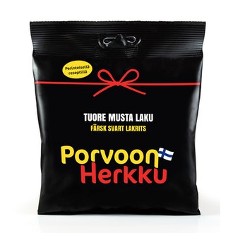 Porvoon Herkku tuore musta laku 260g kalorit ja ravintosisältö - 342 kcal