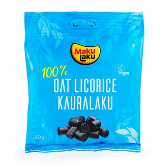 Makulaku Kauralakritsi 200g kalorit ja ravintosisältö