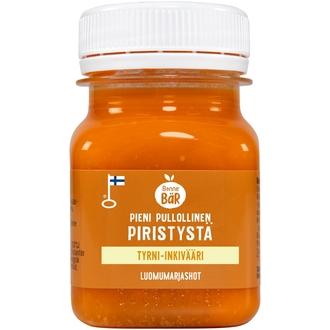 Bonne Bär Tyrni-inkivääri luomushotti 80ml kalorit ja ravintosisältö