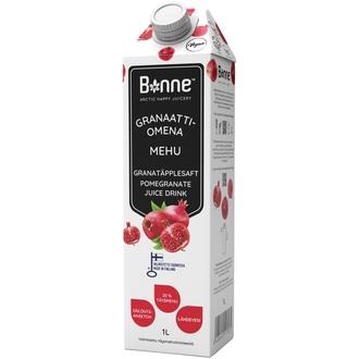 Bonne Granaattiomenamehu 1L kalorit ja ravintosisältö