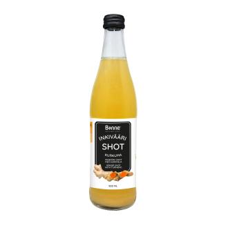 Bonne Inkivääri Shot Kurkuma 0,5l kalorit ja ravintosisältö - 38 kcal