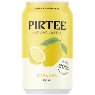 Pirtee kupliva jäätee Sitruuna 0,33 l tölkki kalorit ja ravintosisältö - 20 kcal