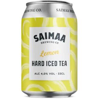 Saimaa Hard Iced Tea Lemon 4,0% 0,33 l tölkki kalorit ja ravintosisältö