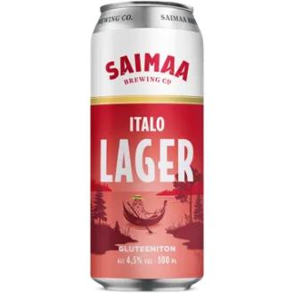 Saimaa Italo Lager 4,5% olut 0,5 l tölkki kalorit ja ravintosisältö - 39 kcal