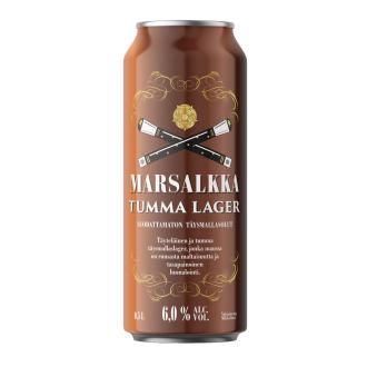 Marsalkka Tumma Lager olut 6,0% 0,5l kalorit ja ravintosisältö - 62 kcal