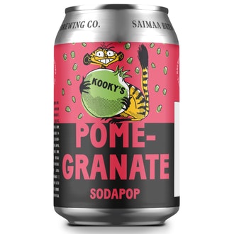 Kookys Sodapop Pomegranete 0,33l kalorit ja ravintosisältö