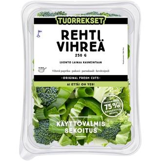 Tuorrekset Rehti vihreä 250g kalorit ja ravintosisältö