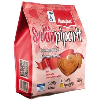 Vanajan Sydänpipari 200g kalorit ja ravintosisältö