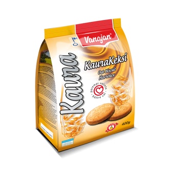 Vanajan Kaurakeksi 400g kalorit ja ravintosisältö