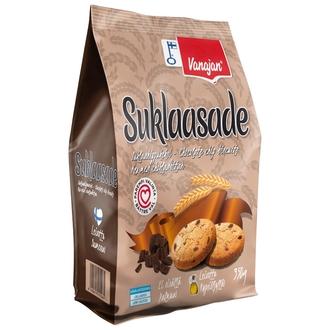 Vanajan Suklaasade suklaahippukeksi 350g kalorit ja ravintosisältö