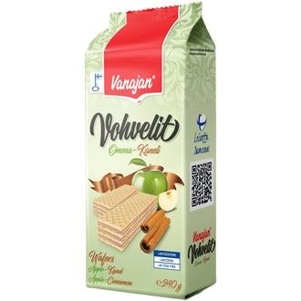 Vanajan Omena-kanelivohveli 240g kalorit ja ravintosisältö - 493 kcal