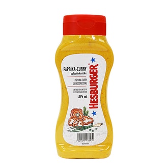 Hesburger Paprika-Currykastike 375ml kalorit ja ravintosisältö