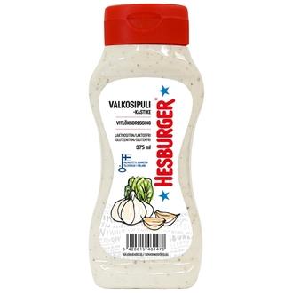 Hesburger Valkosipulikastike 375ml kalorit ja ravintosisältö - 474 kcal
