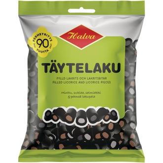 Halva Täytelakusekoitus 400 g kalorit ja ravintosisältö - 345 kcal