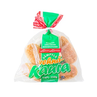 Leivon Leipomo Sämpylä vehnä-kaura 5 kpl 350g vehnä-kaurasämpylä kalorit ja ravintosisältö - 257 kcal