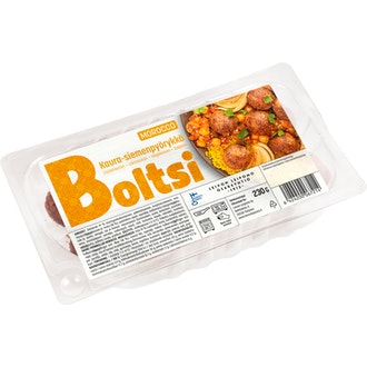 Boltsi Morocco kaura-siemenpyörykkä 230g kalorit ja ravintosisältö