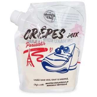 Hungry Chef creppi mix pariisista 350g kalorit ja ravintosisältö
