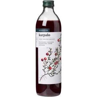 Kaskein Marja karpalotäysmehu 0,5l kalorit ja ravintosisältö