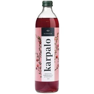 Kaskein fruktoosilla makeutettu karpalomehutiiviste 0,5l kalorit ja ravintosisältö