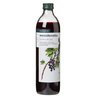 Kaskein Marja Mustaherukkatäysmehu 0,5l lisäaineeton kalorit ja ravintosisältö