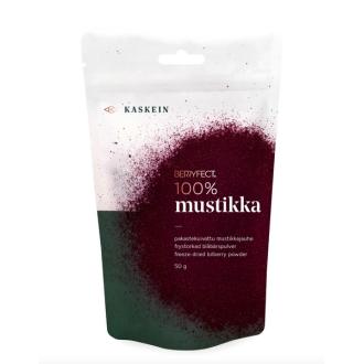 Kaskein Mustikkajauhe 50g kalorit ja ravintosisältö - 303 kcal